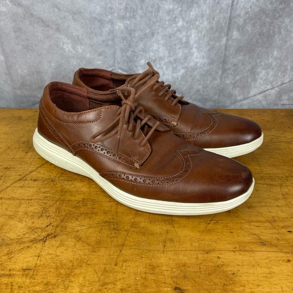 Cole Haan Mens Grand Tour Wing Oxford Woodbury Ivory Casual Shoes C29414 Sz 9M main image 6